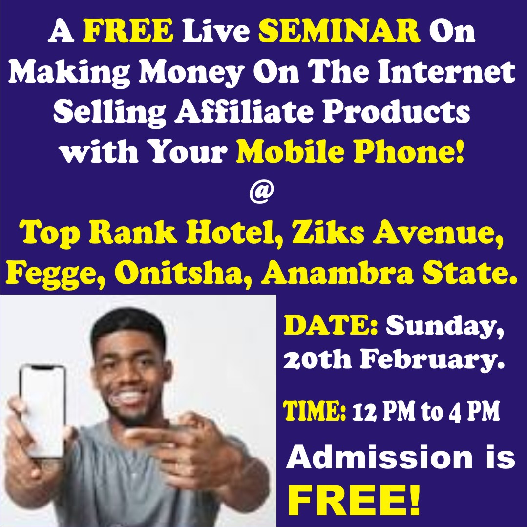 Advert Image For My Seminar