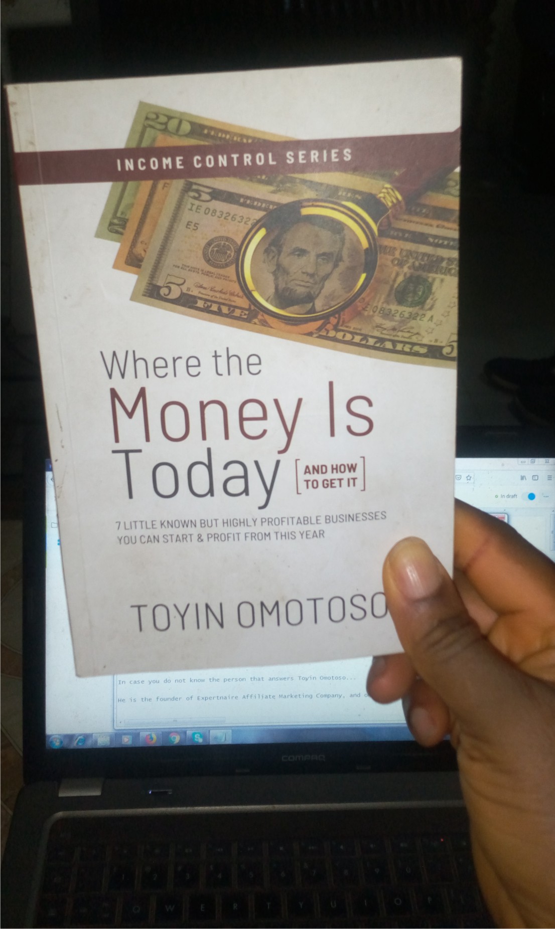 advert where the money is